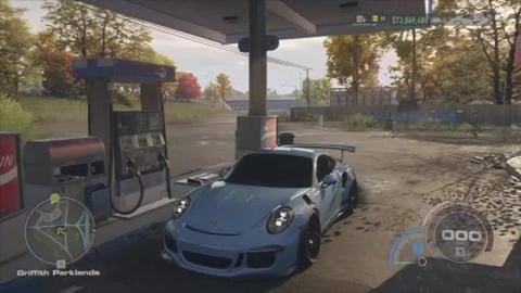 Porsche GT3 rs Top Speed Highway Run in NFS Unbound
