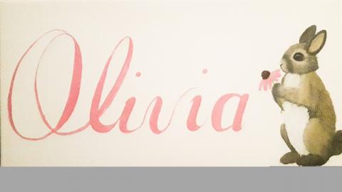 Painting Baby Names