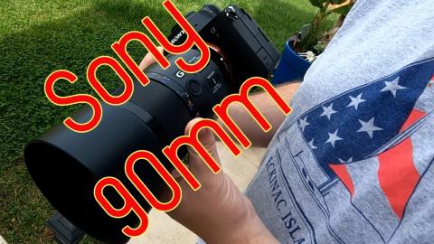 Sony FE 90mm f 2.8 Macro G OSS Lens