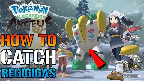 Pokemon Legends Arceus: How To Get Catch REGIGIGAS! Evolu...