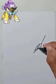 Drawing Pokemon RAIKOU Shorts