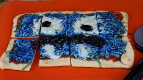 Monster Pizza _ Halloween Recipes