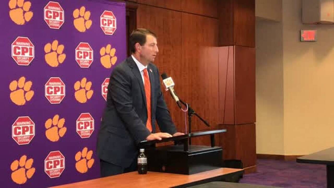 Dabo Swinney Recaps Clemson's Win Over Wake Forest | The State