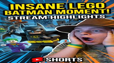 Lego Batman Stream Highlight Breaking BATS Pixelpoint Ver...
