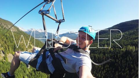 Flying Into Vancouver - First Day in Canada