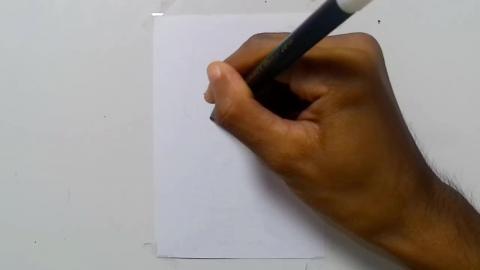 Drawing Graffiti urban skull cartoonn