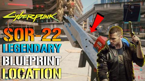 Cyberpunk 2077: SOR 22 Legendary | Power Precision Rifle ...