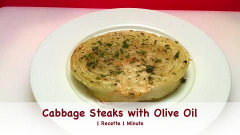 Cabbage Steaks with Olive Oil (shorts)