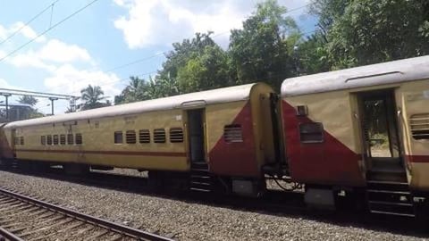 Express Train Passing Through | Kerala