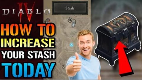 How To increase Your Storage Space In Diablo 4!...Very EA...