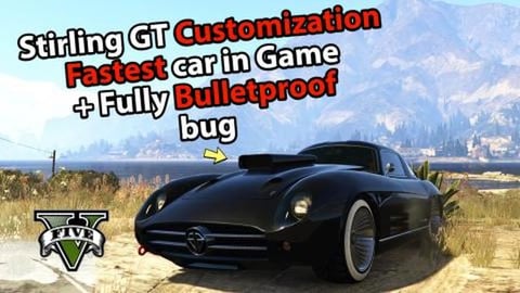 Stirling GT Customization Fastest car in Game & Fully Bul...