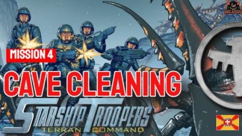 Cave Cleaning Mission 4 fail // Starship troopers Terran ...