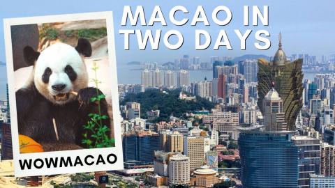 What Can You Do in MACAO in 2 Days? | Macau Vlog