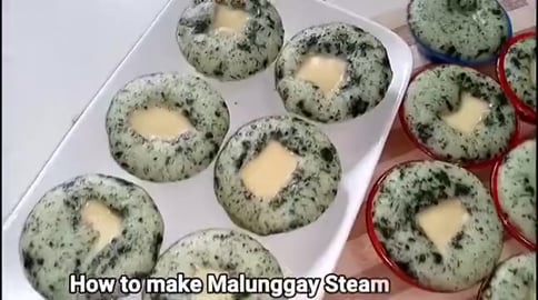 TasteHC84 _ STEAMED MALUNGGAY CAKE