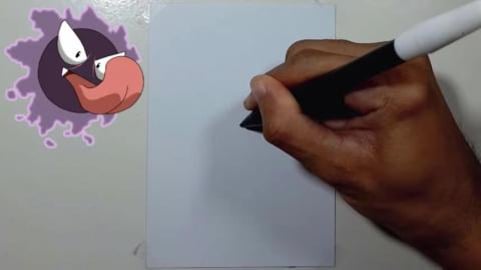 Draw pokemon gastly Shorts