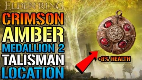 Elden Ring: Crimson Amber Medallion 2 TALISMAN! How To In...