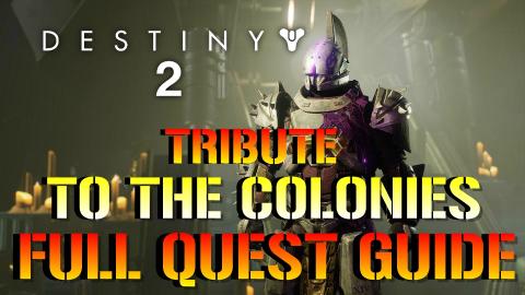 Destiny 2: Season Of Dawn | TRIBUTE TO THE COLONIES! | Fu...