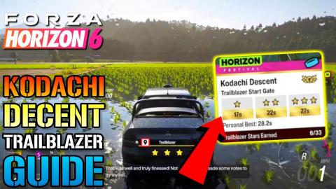 Forza Horizon 6: EASY "Kodachi Decent" Trailblazer Guide!...