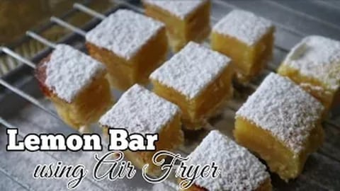 Lemon Bar using Air Fryer _ #lemonbars _ Pinoy Recipe | T...
