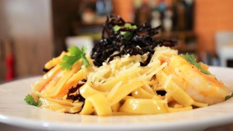 How to Make Ancho Shrimp Fettuccine  |  It's Only Food wi...