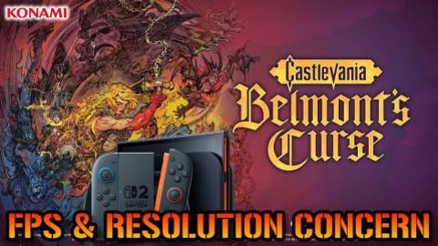 Castelvania: Belmonts Curse Switch FPS & Resolution Conce...