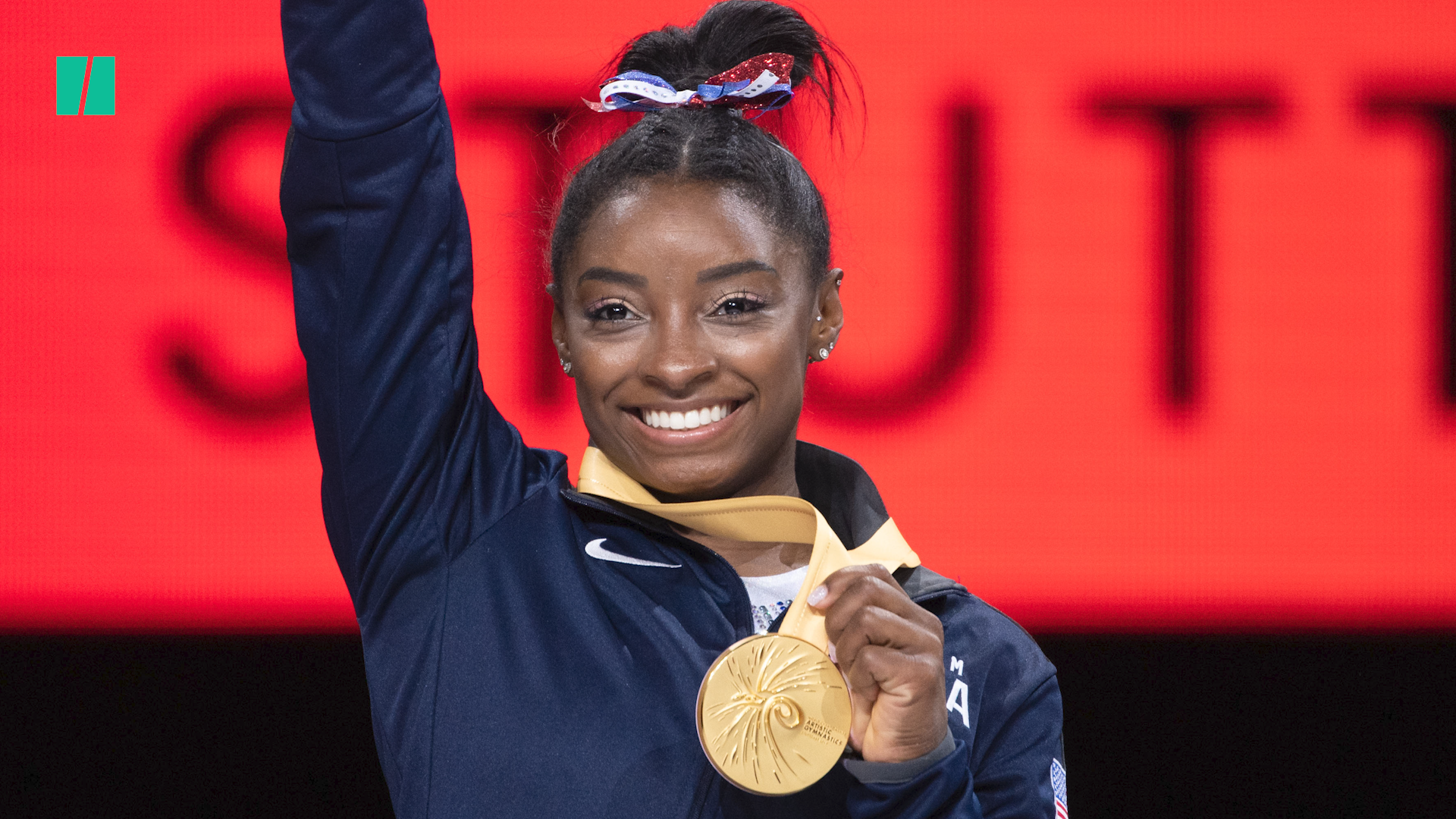 Simone Biles Sets All-Time Medal Record At Gymnastics Worlds | HuffPost ...