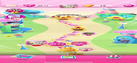 Candy Crush: 7/8 gameplay (level 6223)