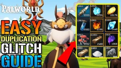 Palworld: EASY DUPLICATION GLITCH! INFINITE ITEMS! EASY T...