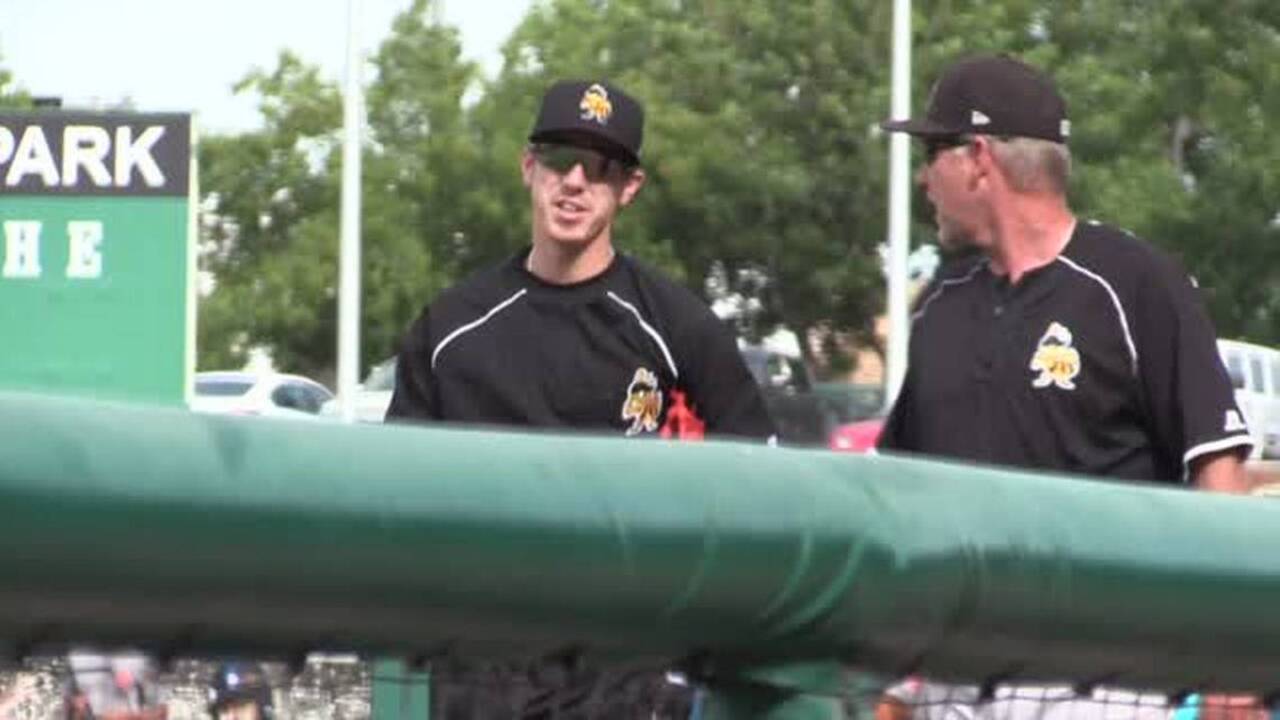 Former Grizzlies / SF Giants pitcher Tim Lincecum in Fresno