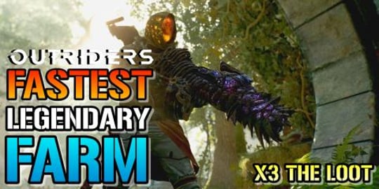 Outriders: FASTEST LEGENDARY FARM! In Under A Minute | 3 ...