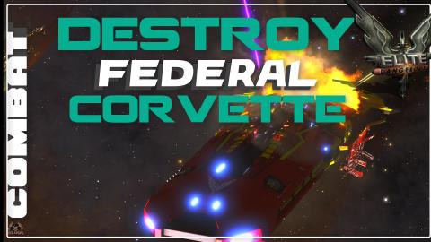 Destruction of my Federal Corvette Elite Dangerous