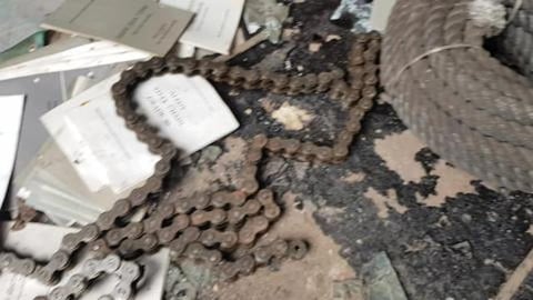 ABANDONED FACTORY LOOK WHAT WE FOUND...