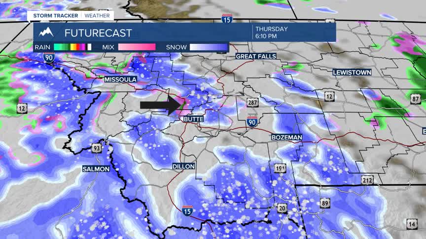 More snow Thursday into Friday