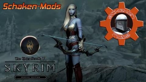 Skyrim SE - Ninedalorian - Glorious Glass - Valkyrie Set ...