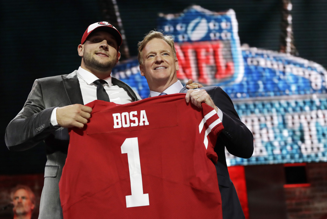 Nevius: 49ers' Nick Bosa says he's sorry, and should keep saying it