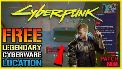 Cyberpunk 2077_ FREE Legendary Cyberware, Weapons! Eddies...
