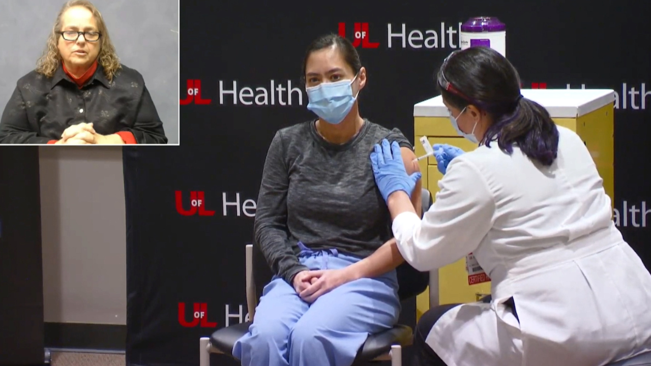 These five health workers got the first COVID19 vaccines in Kentucky