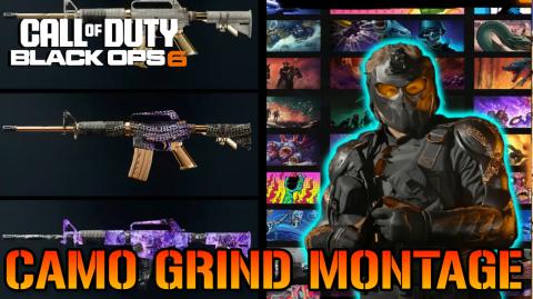 Call Of Duty: Black Ops 6 "Camo Grind" MONTAGE! Tea Bags ...