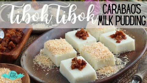 AUTHENTIC TIBOK TIBOK (CARABAO’S MILK PUDDING)  | FOXY ...