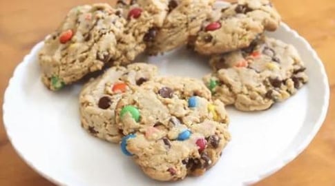 M&M Bakery Style Cookies | SweetTreats