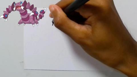 Draw Pokemon Drapion #shorts