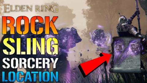 Elden Ring: Rock Sling SORCERY! Location, How To Get It E...