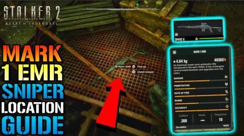 Stalker 2: "MARK 1 EMR" Sniper Rifle Location Guide! How ...
