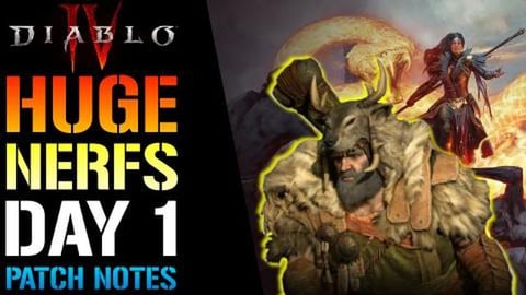 Diablo 4: HUGE NERFS & BUFFS To CLASSES! Dungeon Changes ...