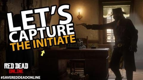 Capturing Cleveland Cooper in Red Dead Online