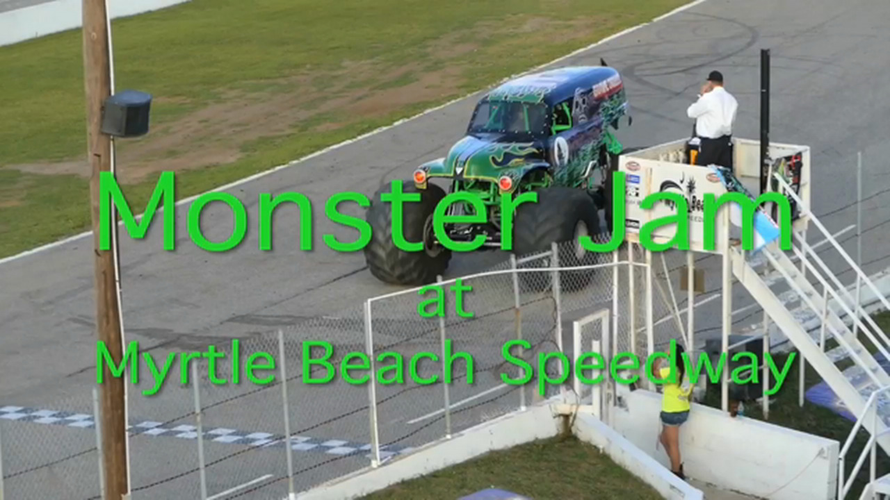 Monster Jam Jumps And Roars At Myrtle Beach Speedway 