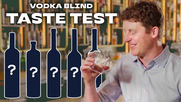 We Blind Taste Tested Top Shelf Vodka. Here Are the Results. | Cocktails For Grown Ups