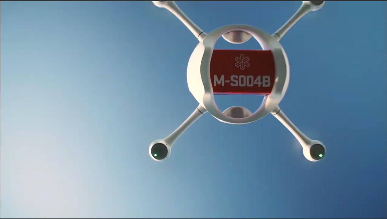 drone to deliver medical supplies at WakeMed in Raleigh