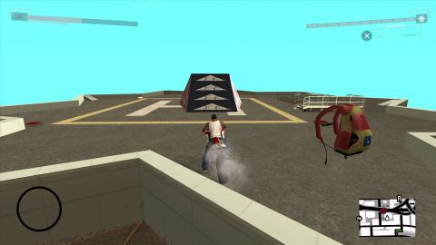 GTA SAN ANDREAS INSANE STUNT!