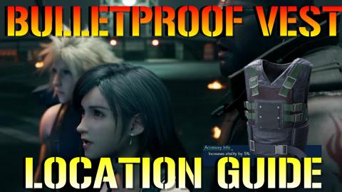 Final Fantasy 7 Remake: BULLETPROOF VEST! | Location & Gu...